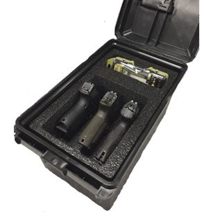 MTM TACTICAL PISTOL HANDGUN CASE 3 GUN