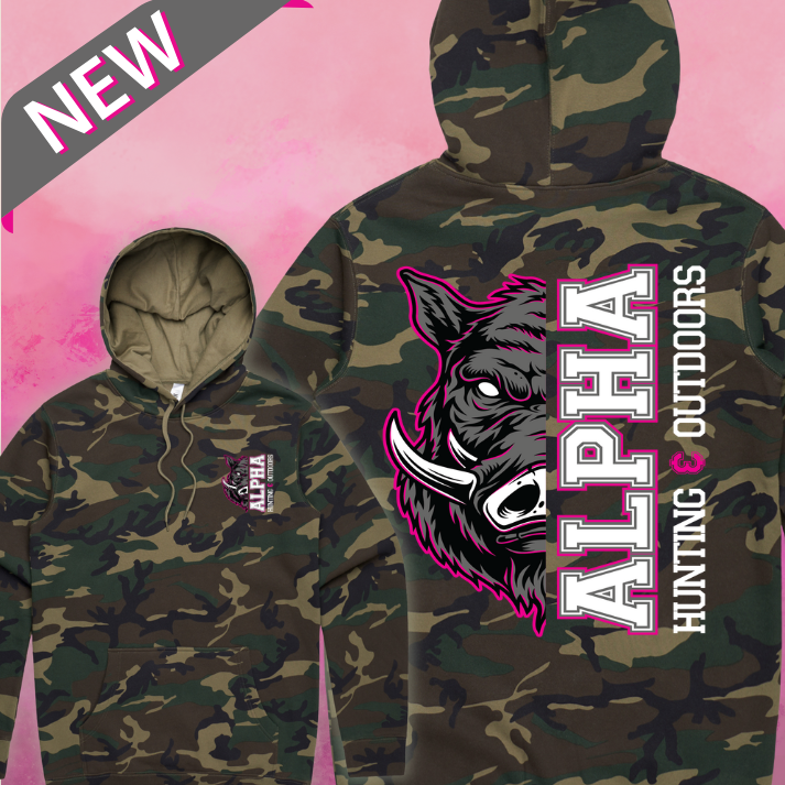 Camo Alpha  Half Hog Hoodies