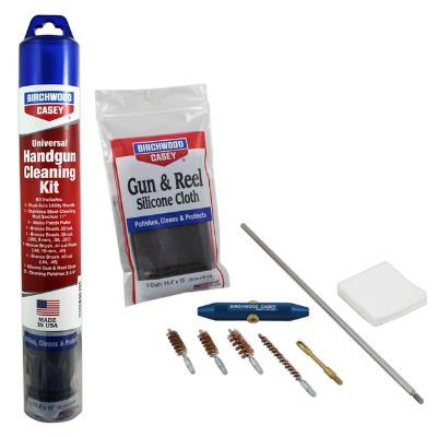 Universal Handgun Stainless Steel Cleaning Kit Birchwood