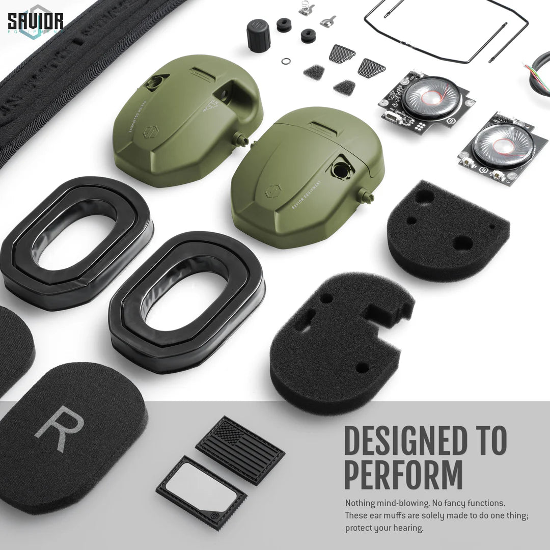 Apollo - Electronic Sound Suppressors OD Green