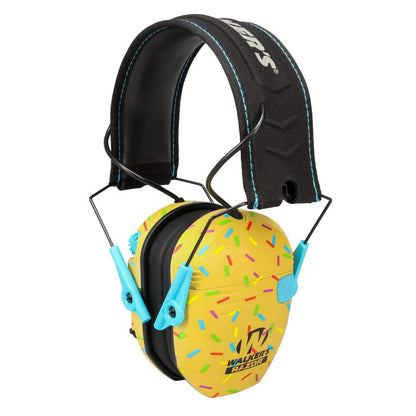 Razor Slim Electronic Ear Muffs Gold Sprinkle