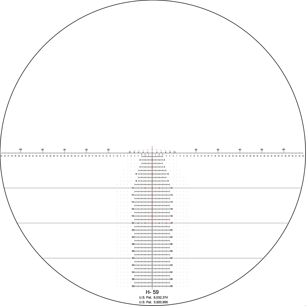 Razor® HD Gen II 4.5-27x56 FFP HORUS H59 Reticle