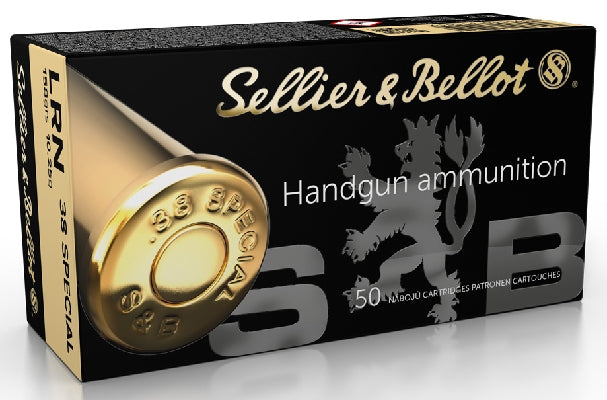 Sellier & Bellot 38 Special 158 grain LRN-Pb Ammo 50 rd