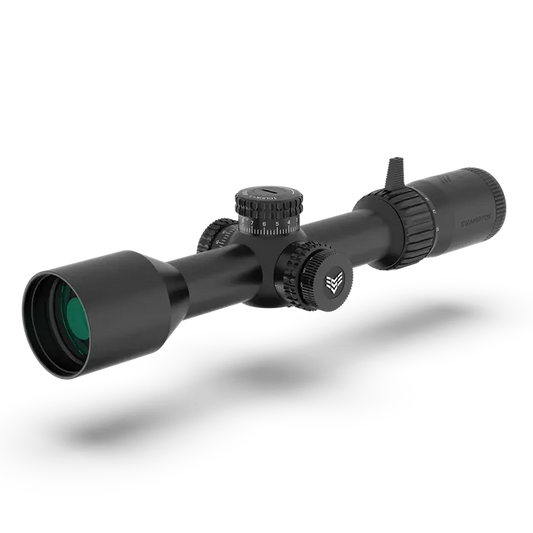 Kentucky Long Tactical 2-12x44 FFP IR,MIL 30mm Tube Riflescope