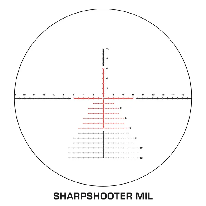 Kentucky Long Tactical 5-30x56 FFP IR,MIL 30mm Tube Riflescope