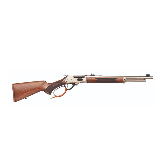 Hugtek Lever Action 30-30 Win Walnut & Nikel Side Eject, 20" Barrel, 6Shot Rifle