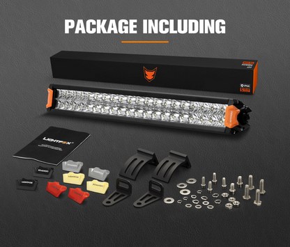 Lightfox Rigel Series 20inch Osram LED Light Bar 1Lux 509m 15096 Lumens