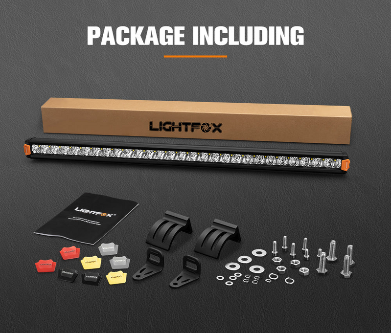 Lightfox Vega Series 28inch Osram LED Light Bar 1Lux 494m 17612 Lumens