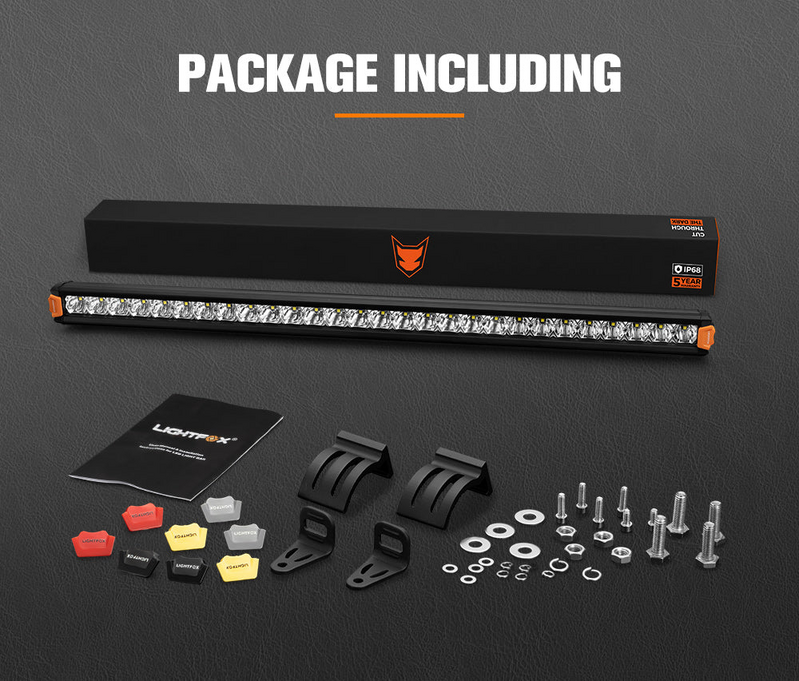 Lightfox Vega Series 28inch Osram LED Light Bar 1Lux 494m 17612 Lumens