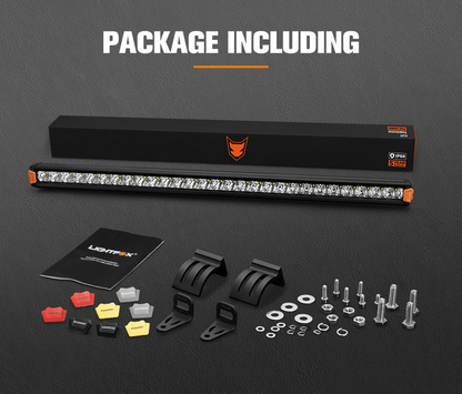 Lightfox Vega Series 28inch Osram LED Light Bar 1Lux 494m 17612 Lumens