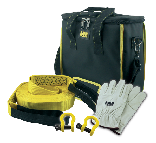 Mean Mother 5 pce 4WD Recovery Kit (8,000 Kgs Snatch Strap)