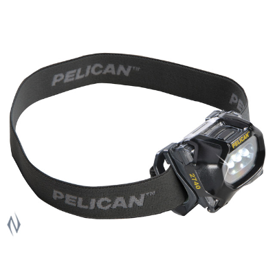 PELICAN HEADLAMP 2740 LED BLACK 66 LUM 3 X AAA