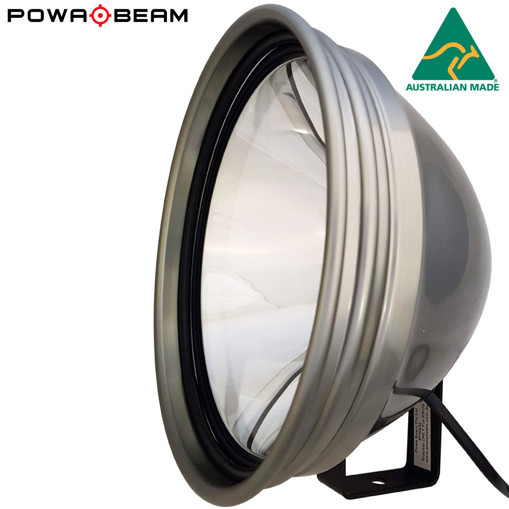 Powa Beam 245mm/9" QH 100W Spotlight with Bracket