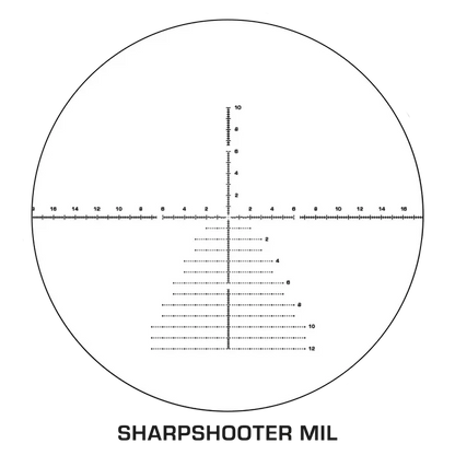 Patriot Tactical 6-24x50 FFP Mil,30mm Tube Riflescope