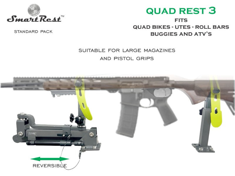 SmartRest Quad Rest 3 Gun Rack – Alpha Hunting and Outdoors