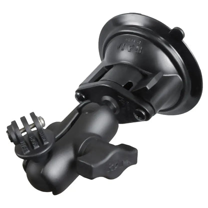 Suction Cup Mount with Action Camera Adapter (Short Arm)RAM-B-166-A-GOP1U