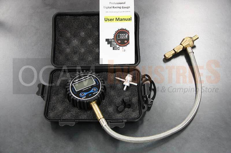 Rapid Tyre Deflator Air Deflators 4X4 4WD with Digital Display Pressure Gauge