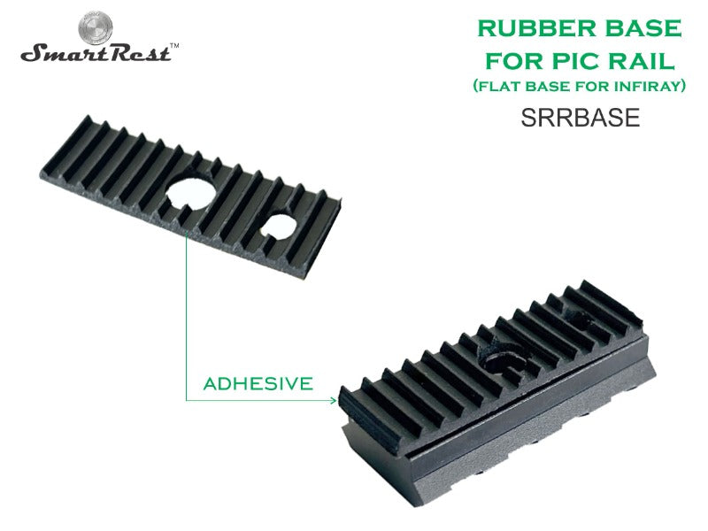 SmartRest Rubber Base for Pic Rail (Recommended for InfiRay)