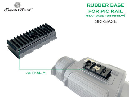 SmartRest Rubber Base for Pic Rail (Recommended for InfiRay)