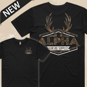 Camo Alpha Hunting Cotton Tshirt