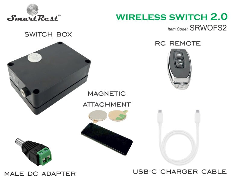 Wireless Switch 2.0 - Remote controlled On/Off Switch