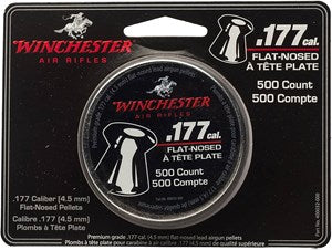 Winchester .177 Flat Nosed Air Pellets