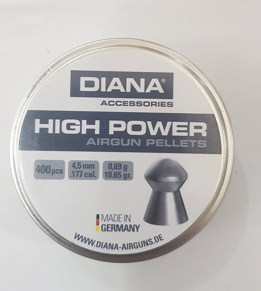 DIANA HIGH POWER 177 AIR PELLETS 400 PK