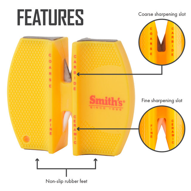 SMITHS TWO-STEP Knife Sharpener