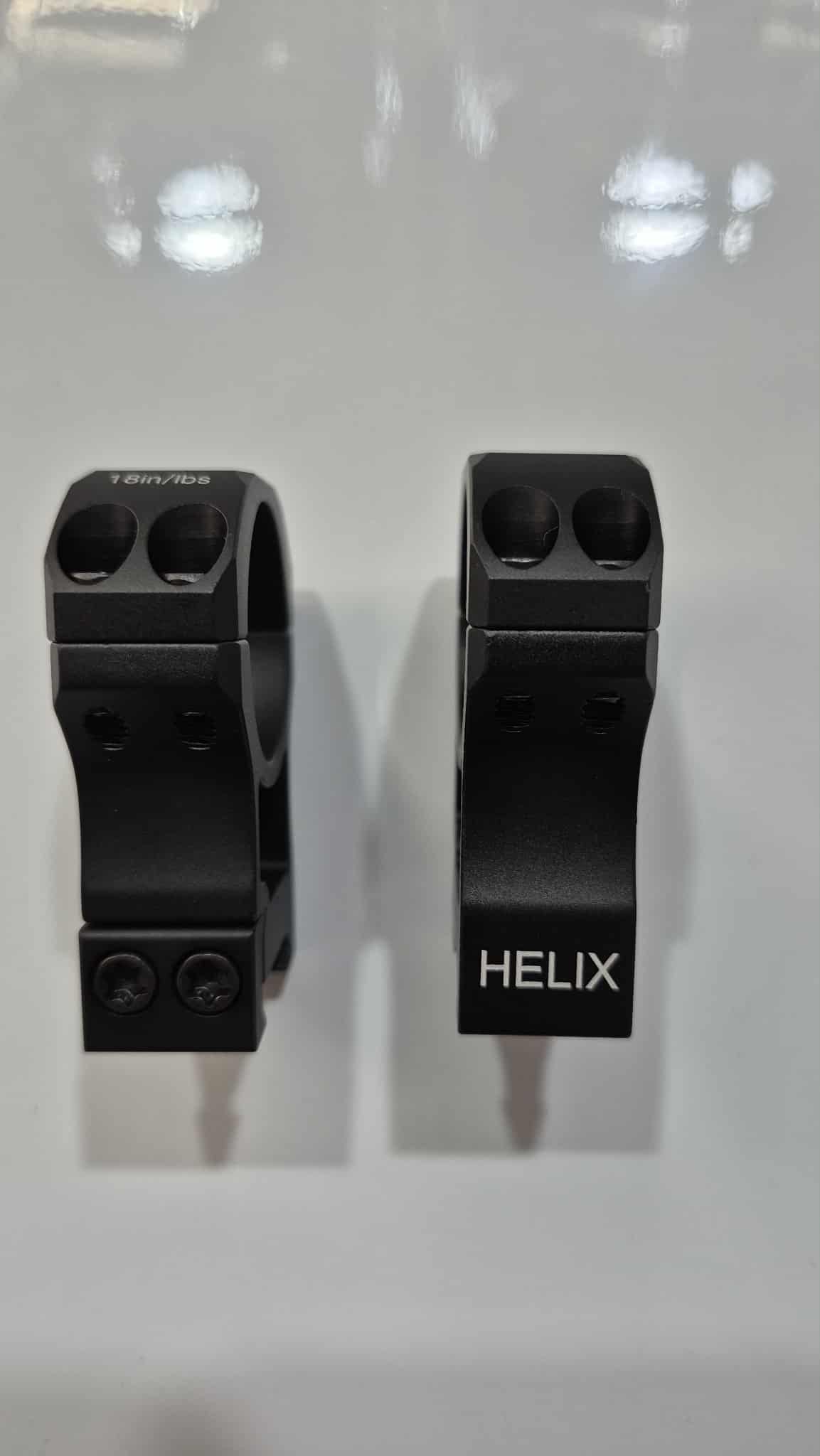 Helix Precision Match Rings 30mm Extra High