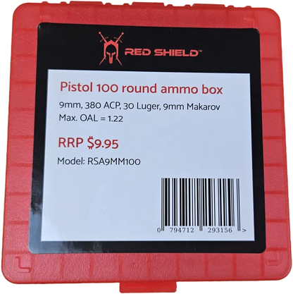 RS Ammo Box 9mmx100