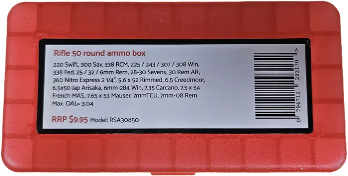 RS Ammo Box 308x50