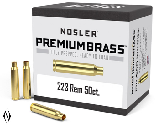 NOSLER PREMIUM BRASS 223 REM 50PK