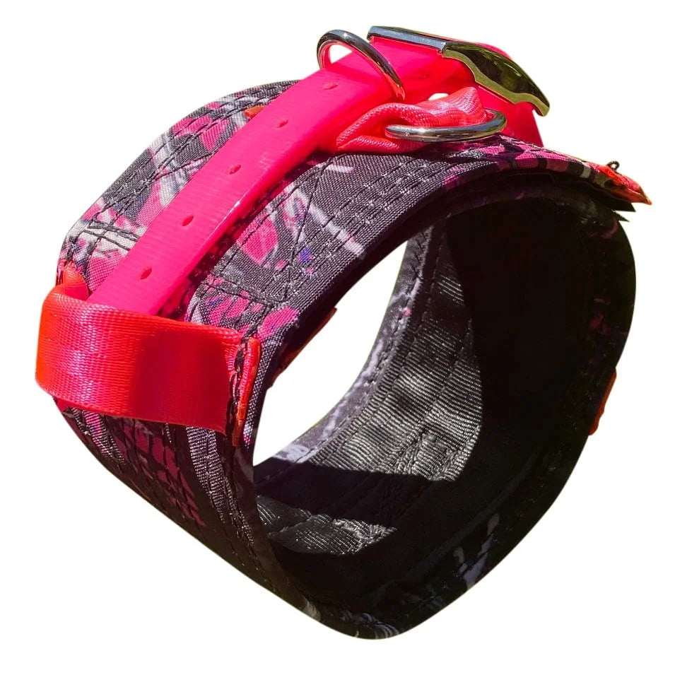 Neck Collar Camo Pink