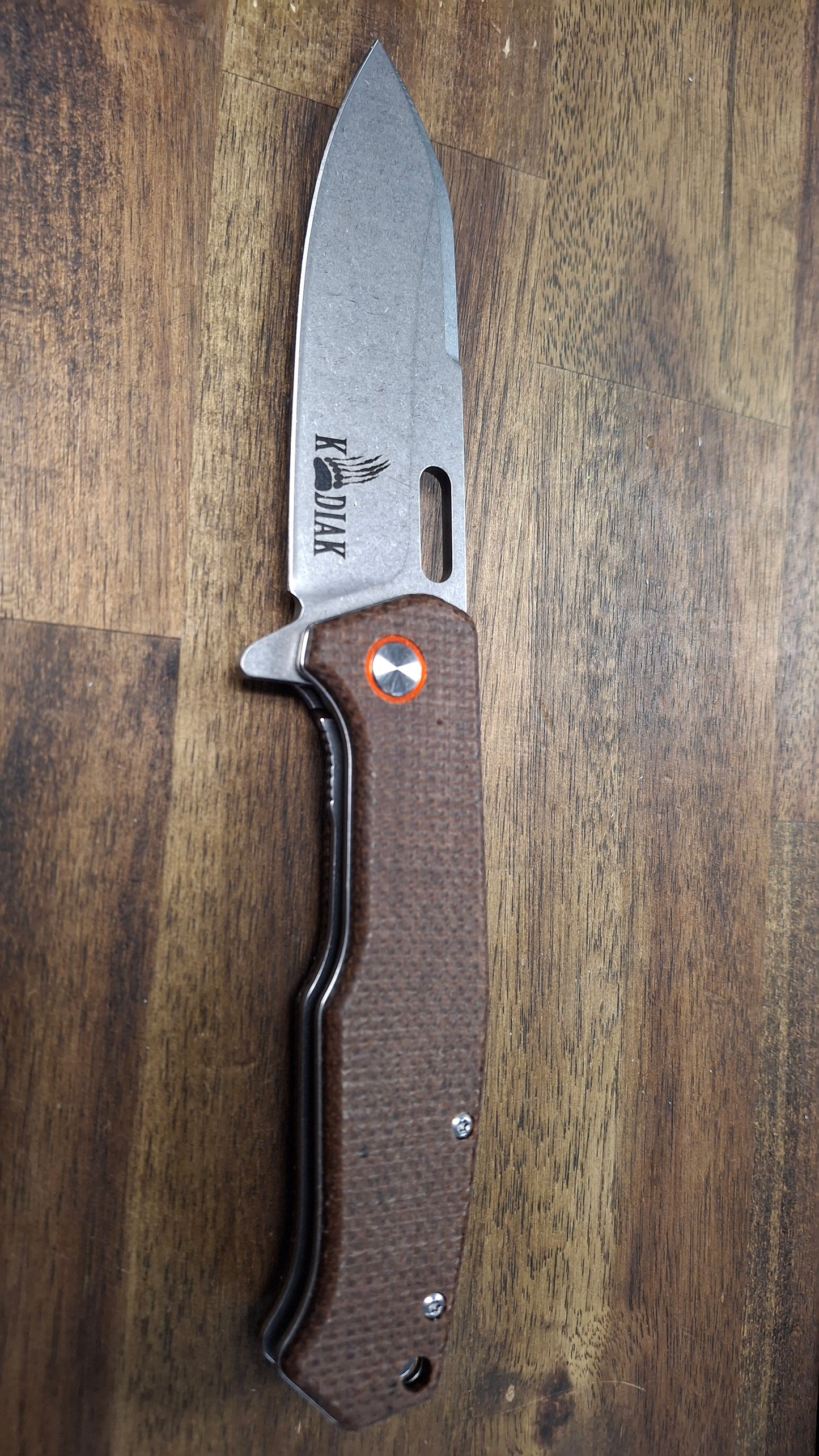 Kodiak Denali - Brown folding knife