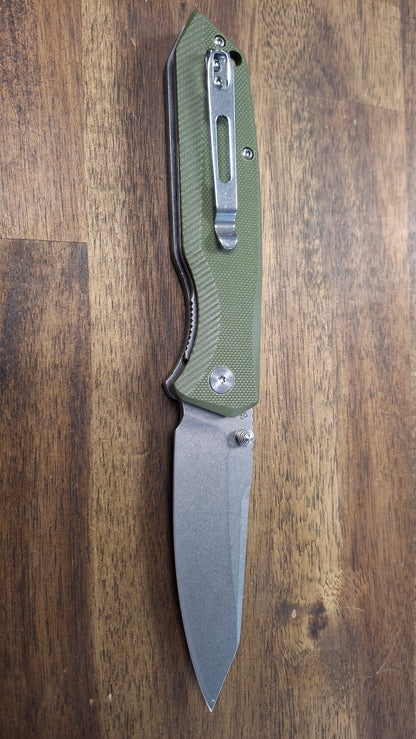 Kodiak Denali - green folding knife