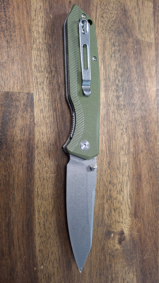 Kodiak Denali - green folding knife
