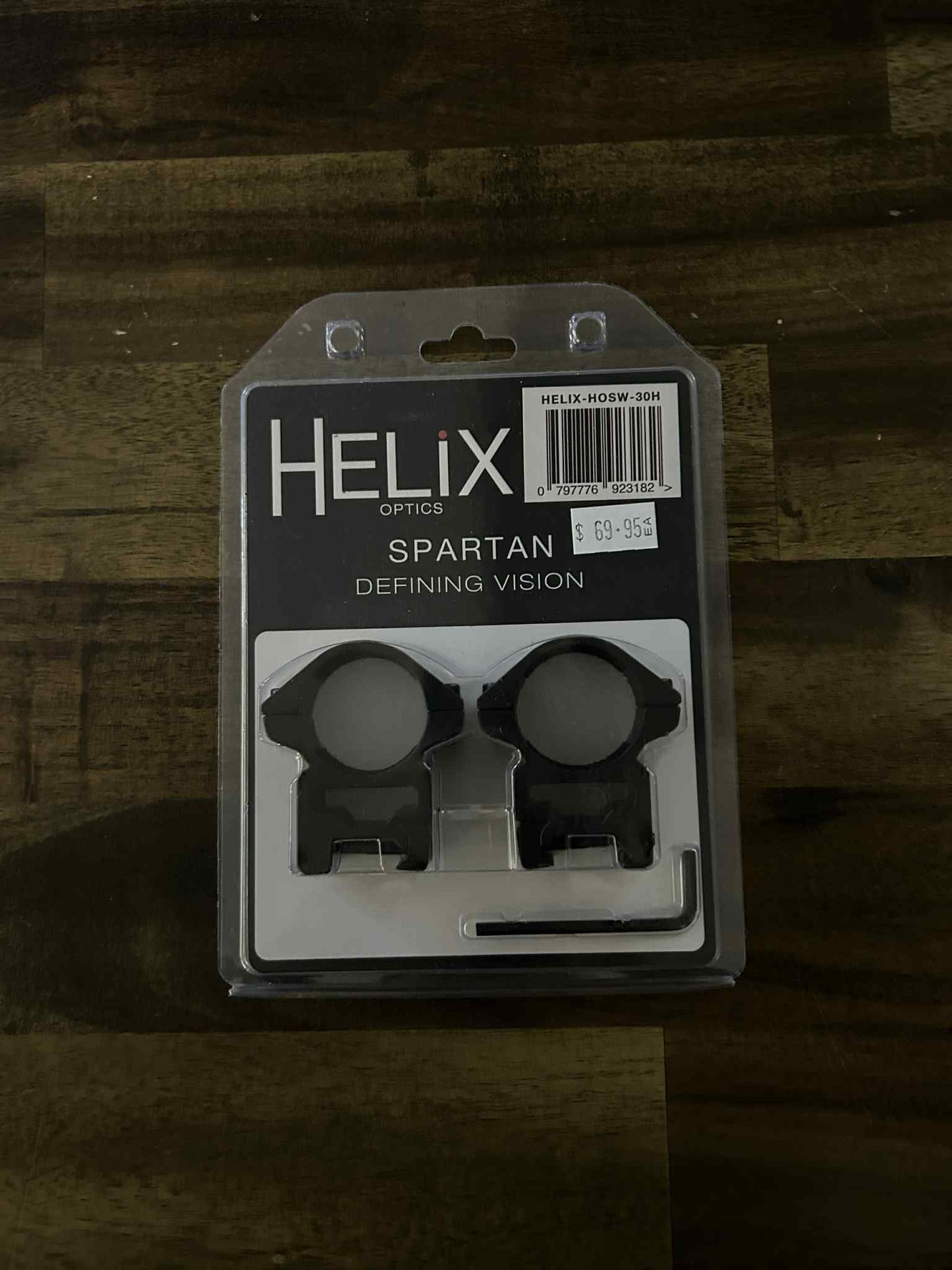 Helix 30mm pic/weaver rings high