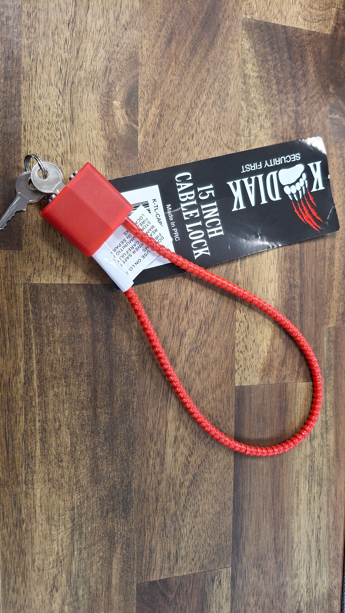 Kodiak 15 inch Cable lock