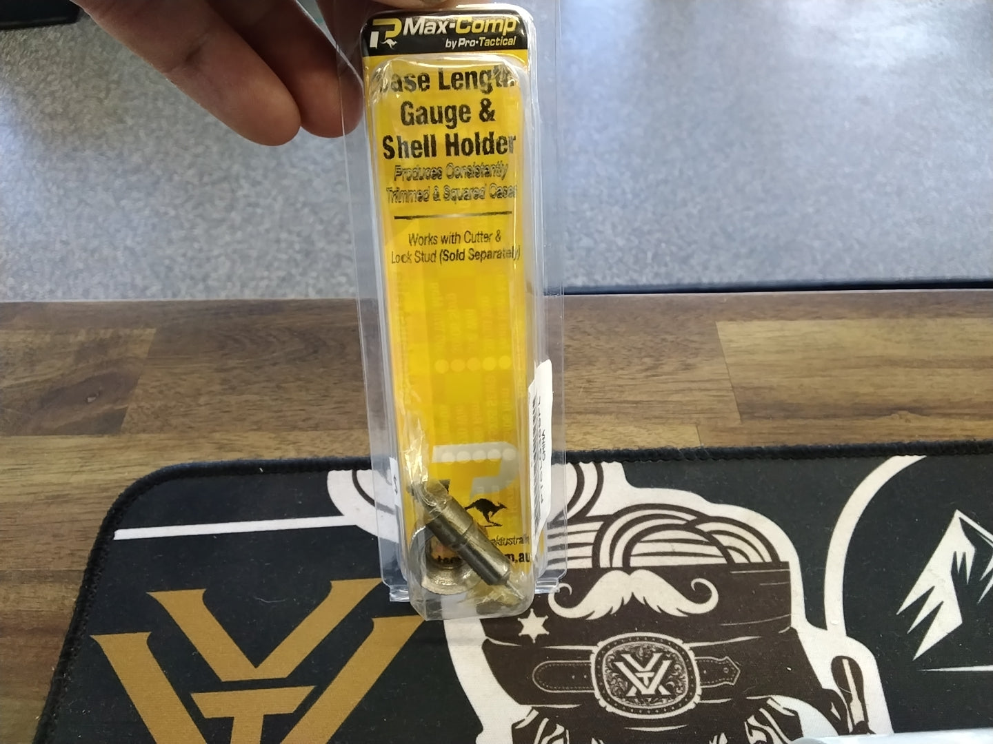 Case length guage and shell holder 38spl