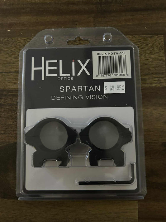 Helix 30mm pic/weaver rings low