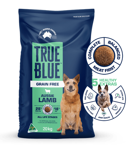 True Blue Working dog Lamb