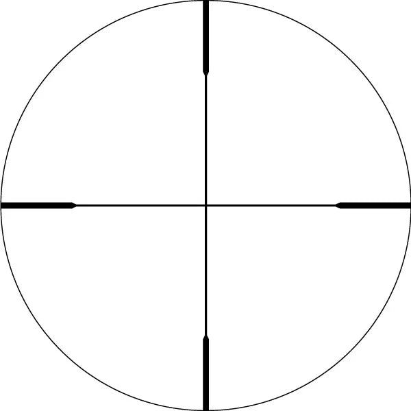 Crossfire® HD 6-18x50 WideRange Plex™ (MOA) Reticle | 30mm Tube