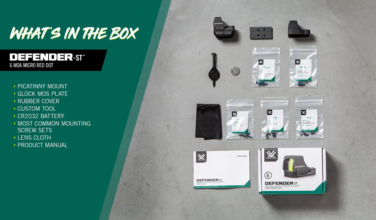 Defender-ST™ Micro Red Dot (6 MOA)
