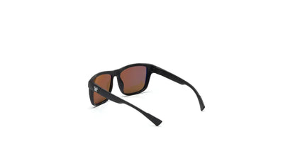 Banshee Sunglasses  Black/Amber - Gold Mirror