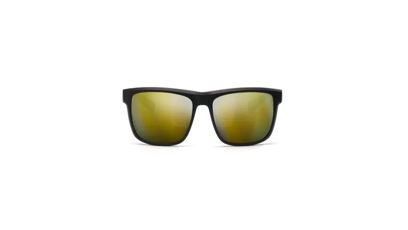 Banshee Sunglasses  Black/Amber - Gold Mirror