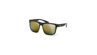 Banshee Sunglasses  Black/Amber - Gold Mirror