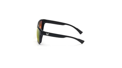 Banshee Sunglasses  Black/Amber - Gold Mirror