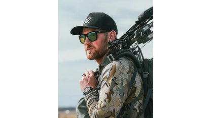 Banshee Sunglasses  Black/Amber - Gold Mirror