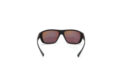 Jackal Sunglasses Black/Amber - Gold Mirror