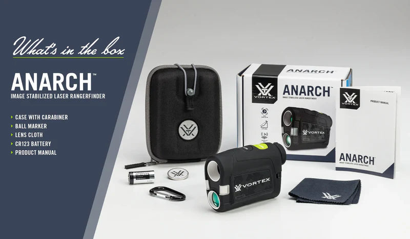 VORTEX ANARCH IMAGE STABILIZED GOLF LASER RANGEFINDER